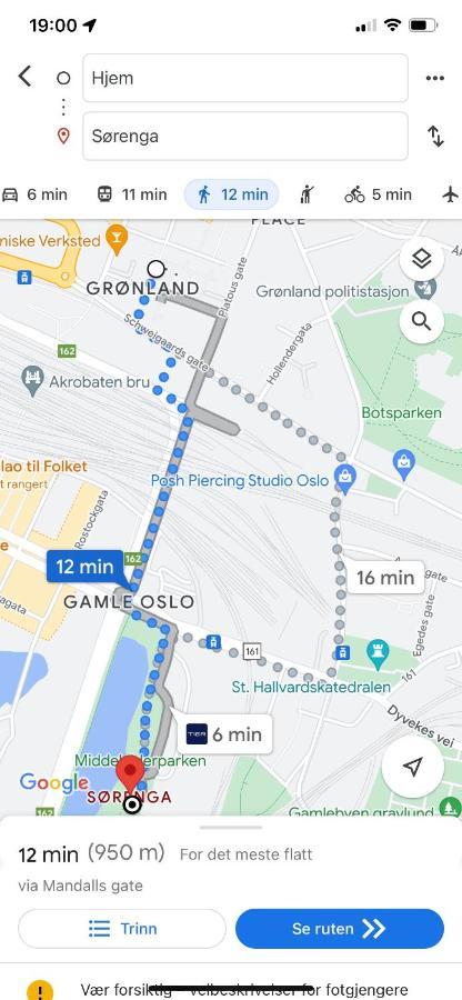Top Floor City Center Flat With Free Parking 奥斯陆 外观 照片