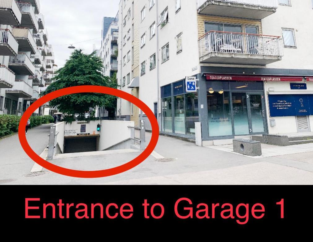 Top Floor City Center Flat With Free Parking 奥斯陆 外观 照片